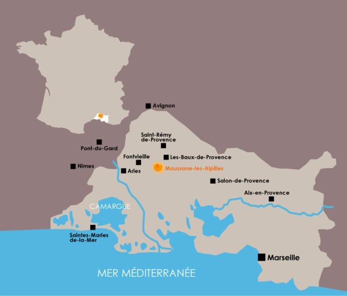 Villa La Cigale, Maussane Les Alpilles Zewnętrze zdjęcie